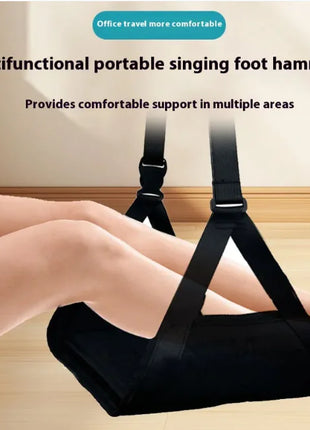 Portable Airplane & Office Foot Hammock