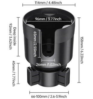 Large Car Cup Holder Storage Rack